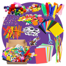 Mega Craft Kit for Kids<br> 500 Piece Set