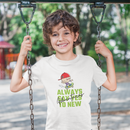 Always Say YES to New Adventures <br> Kids Cotton T-Shirt