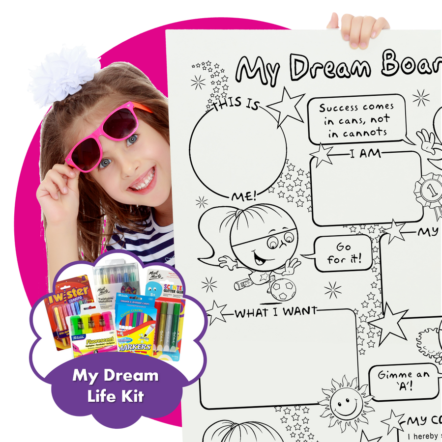 Cheery My Dream Board <br> 34 Piece Set